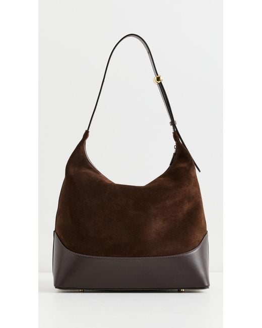 Elleme Brown Large Loop Suede/Leather Bag