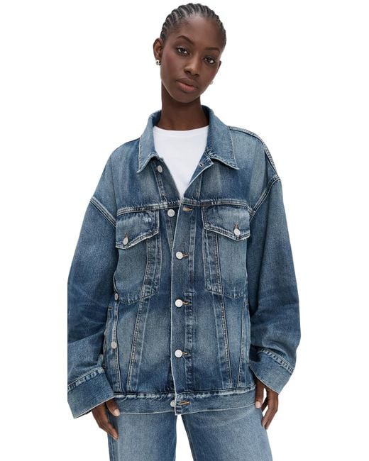 Agolde Blue Reworked Wayne Jacket