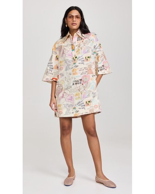Zimmermann Crush Tunic Dress | Lyst