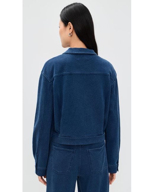 Z Supply Blue Heritage Knit Jacket