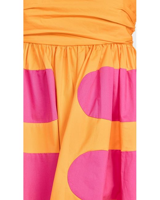 AMUR Pink Aslin Colorblock Dress 1