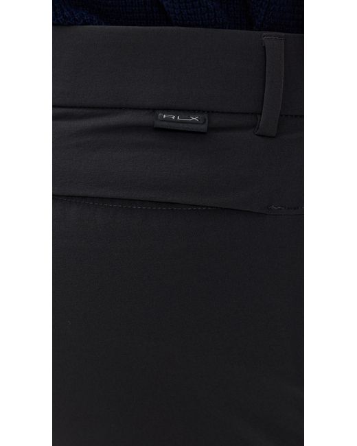 Ralph Lauren Black On Course Matte Stretch Nylon Pants 32 for men