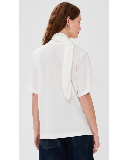 BITE STUDIOS White Ludo Oversized Tee