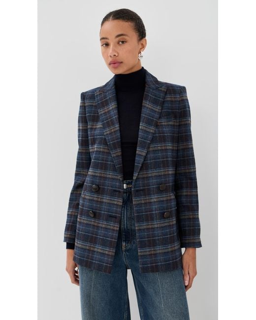 Veronica Beard Blue Oria Dickey Jacket