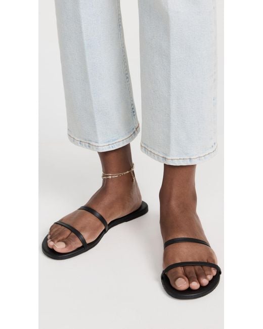 TKEES Black Gemma Slides