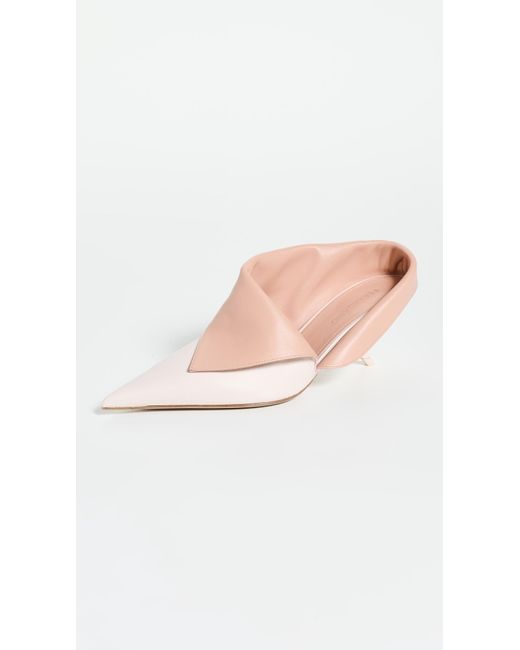 Ferragamo Pink Littyn Booties 55Mm