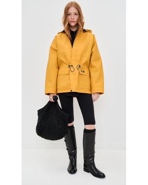 Rabanne Orange Rain Jacket