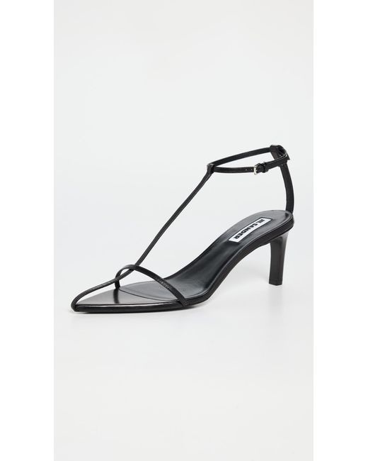 Jil Sander Black Sandals