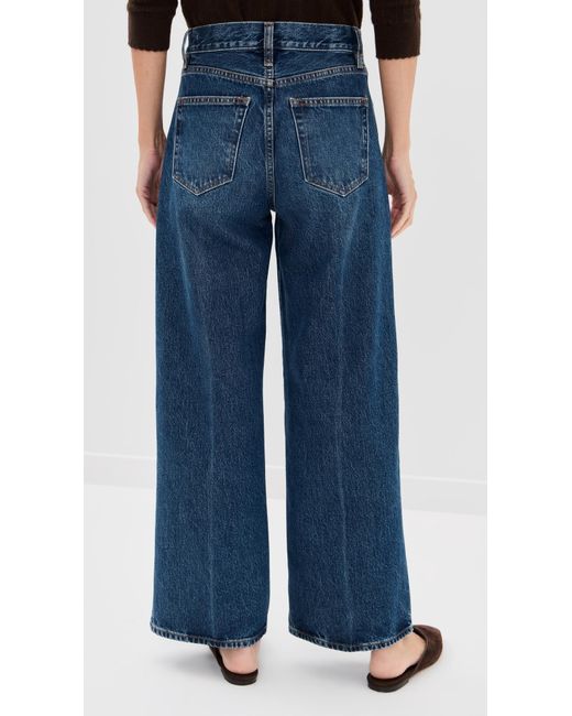 FRAME Blue The Pixie Petite Collegiate Jeans
