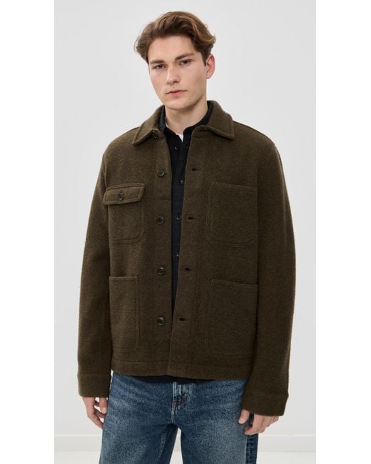 Alex Mill Black Work Jacket for men