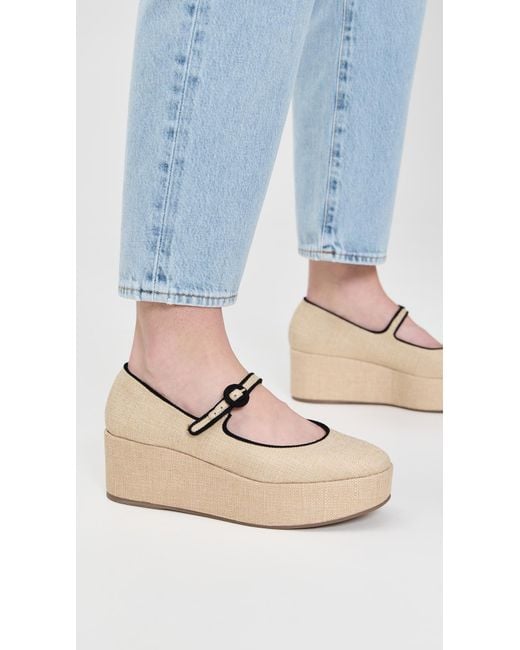 Larroude Black Blair Flatforms