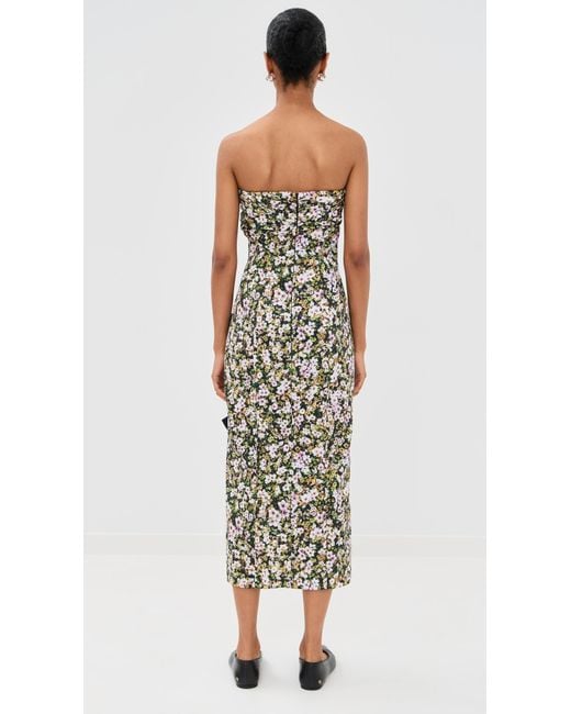 Kika Vargas Green Violeta Dress