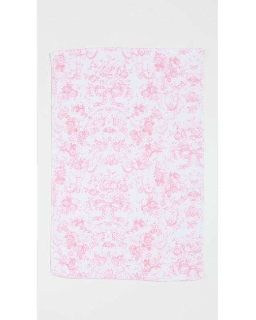 LoveShackFancy Pink Hand Towel