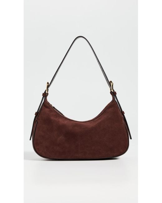 Staud Brown Pine Shoulder Bag