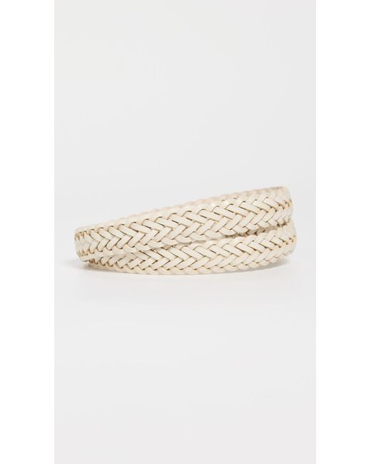 Madewell Multicolor Woven Triple Metal Keeper Belt