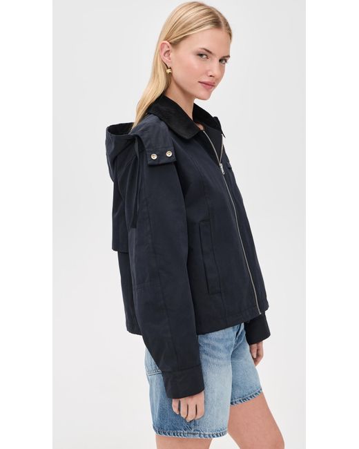 Alex Mill Black Kenzie Zip Jacket