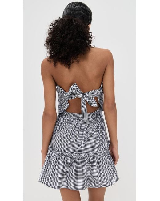 Sea Black Neci Gingham Coverup