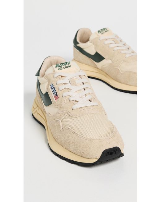 Autry White Reelwind Low Sneakers for men