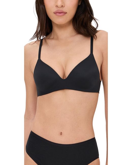Calvin Klein Black Perfectly Fit Wire Free T-Shirt Bra