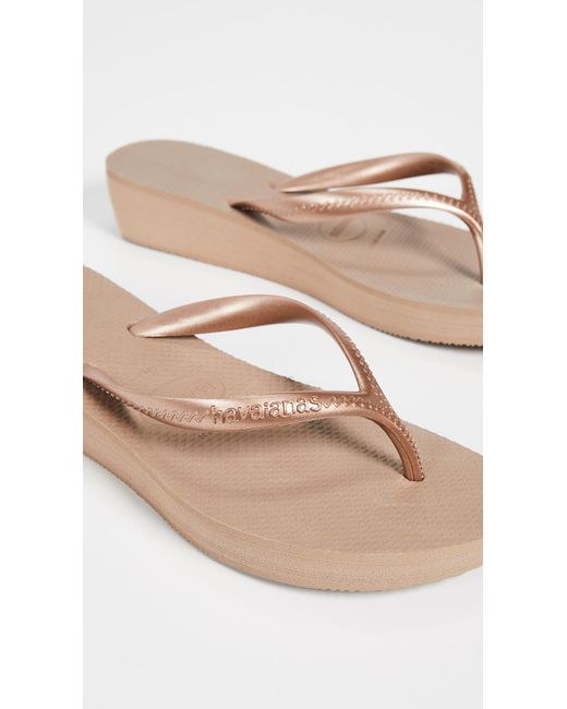 havaianas wedge flip flops sale