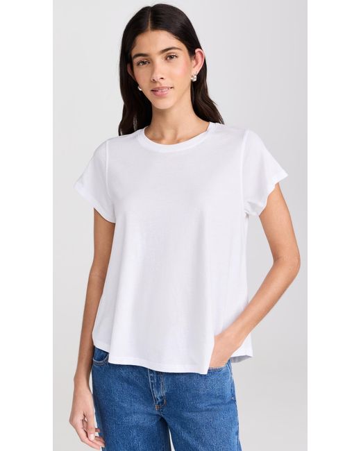Nothing Please White Mouton Tee