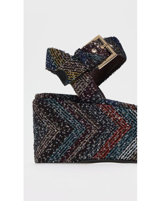 Missoni Black Julia Sandals