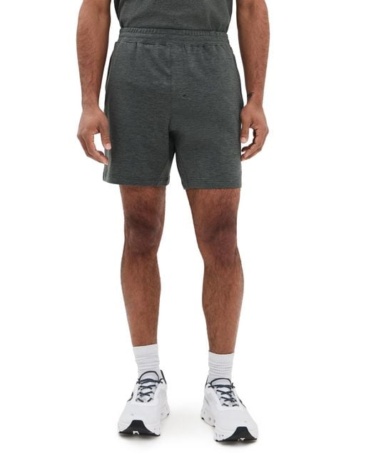 Alo Yoga Black Conquer React Performance Shorts 7 for men
