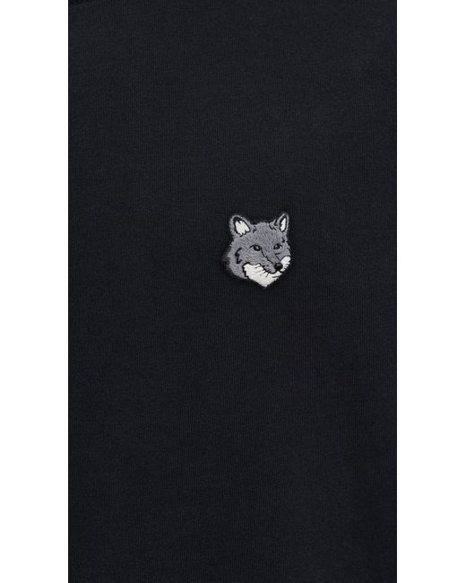 Maison Kitsuné Black Fox Head Patch Comfort Tee for men
