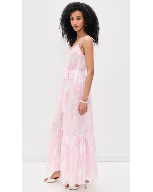 LoveShackFancy Pink Hale Dress