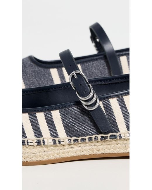 Rag & Bone Blue Spire Mary Jane Espadrilles