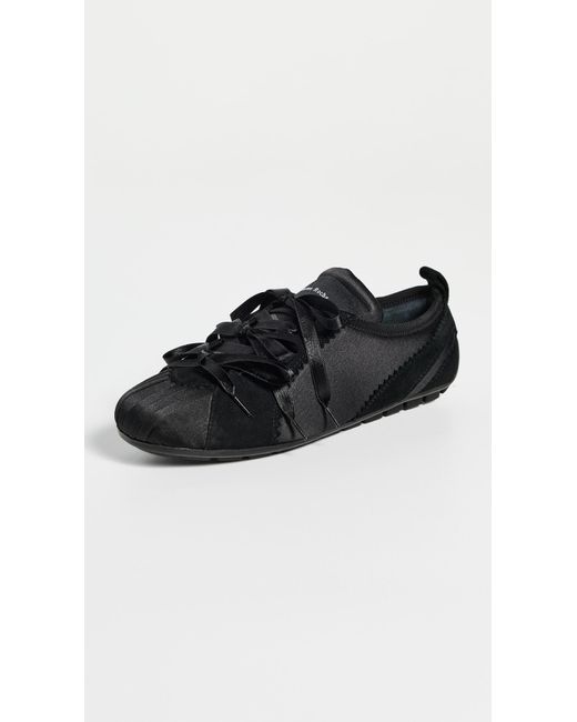 Simone Rocha Black Ballerina Grip Trainers