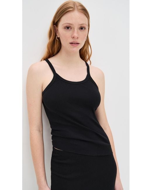 ÉTERNE Black Rib Tank