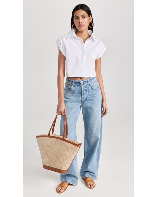 Hevron White Leonora Top