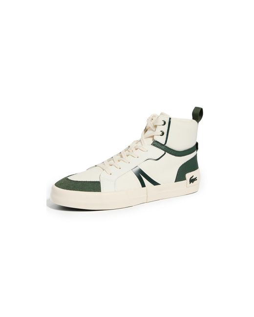 Lacoste White L004 Mid 223 1 Cma Sneakers 11 for men