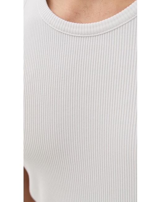 Agolde White Viggo Tank for men