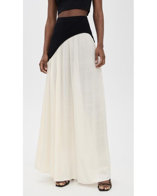 Solid & Striped Black The Soglio Skirt