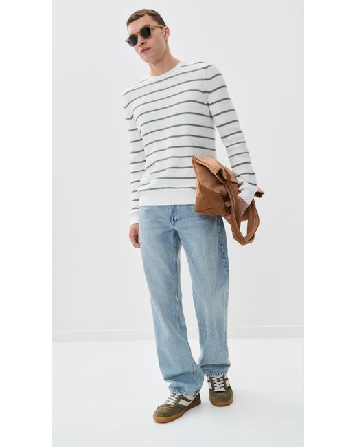 Faherty Brand Multicolor Sunwashed Crewneck Sweater for men
