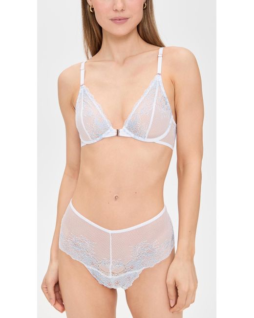 Skarlett Blue Multicolor Flaunt Front Close Underwire Bra