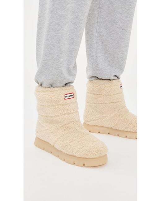 Hunter White Maran Boots