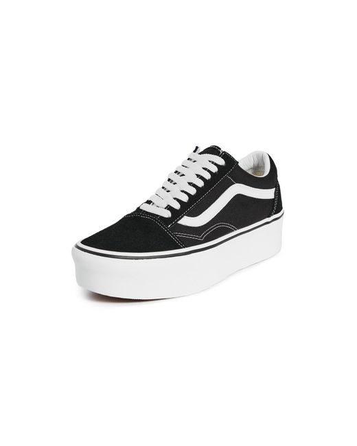 Vans Black Ua Old Skool Stackforms