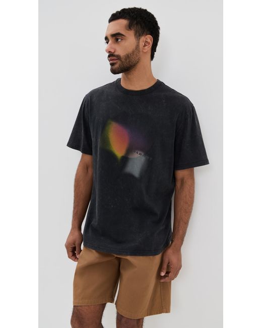 Isabel Marant Black Hugo Tee for men
