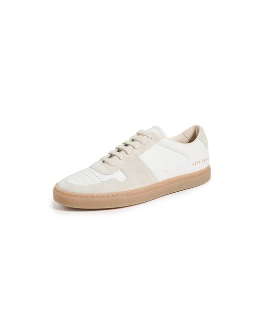 Common Projects White Bball Slim Sneakers