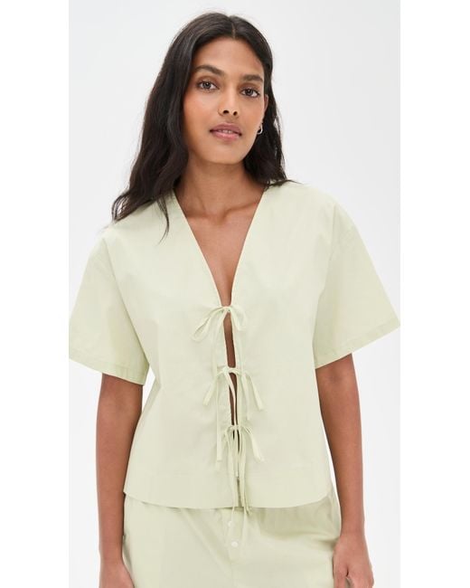 Wayf Green Tabitha Top