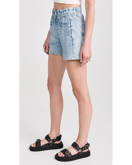 Rag & Bone Blue Miramar Walking Shorts