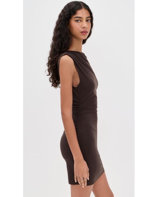 Reformation Black Belle Knit Dress