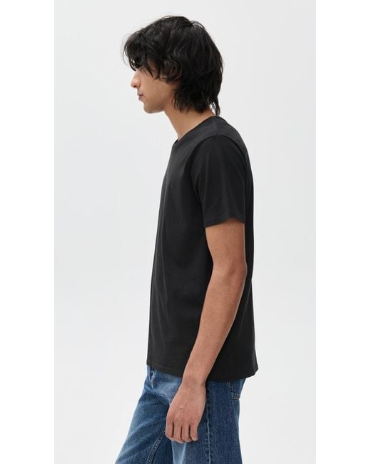 Lacoste Black Cotton Undershirt Crew Tee 3 Pack for men