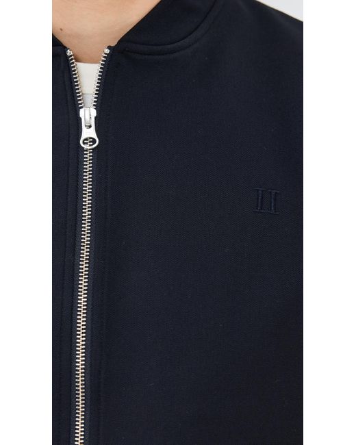 Les Deux Blue Como Bomber Jacket for men