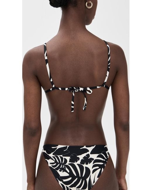 Anine Bing Brown Bellamy Bikini Top