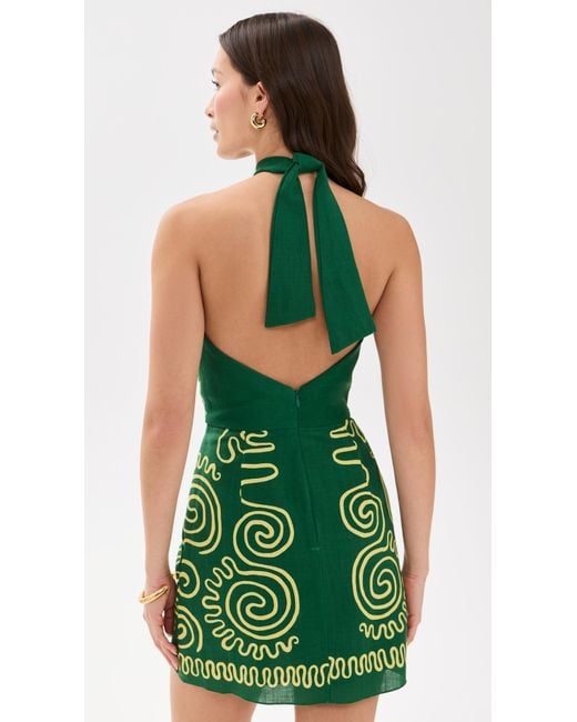 Cala De La Cruz Veneta Dress in Green | Lyst