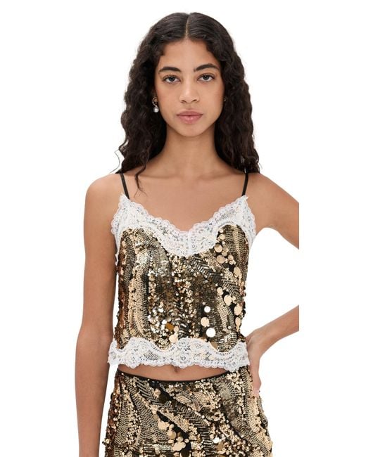 Bailey Rose Black Sequin Tank